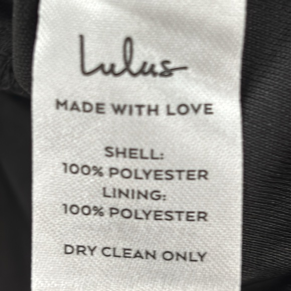 Lulus Heavenly Hues Black Maxi Dress size XLarge NWT - Picture 13 of 16